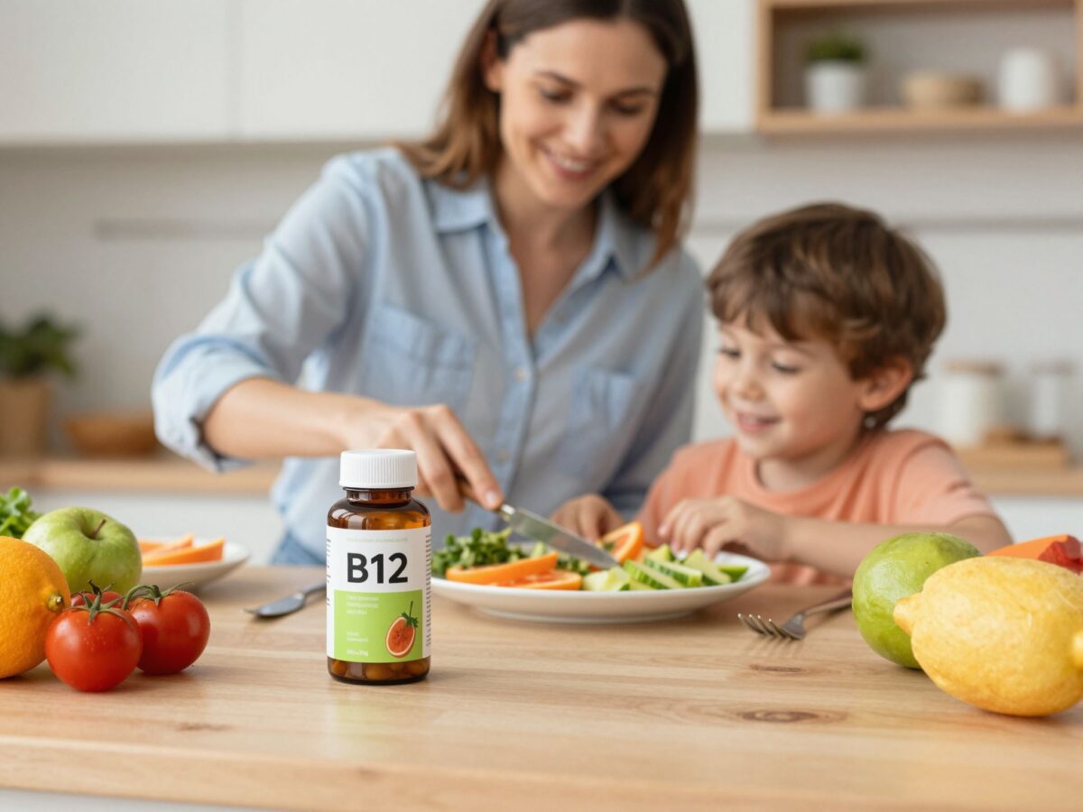 Beszédfejlődési zavarok megelőzése: a B12-vitamin fontossága a gyermekkori étrendben