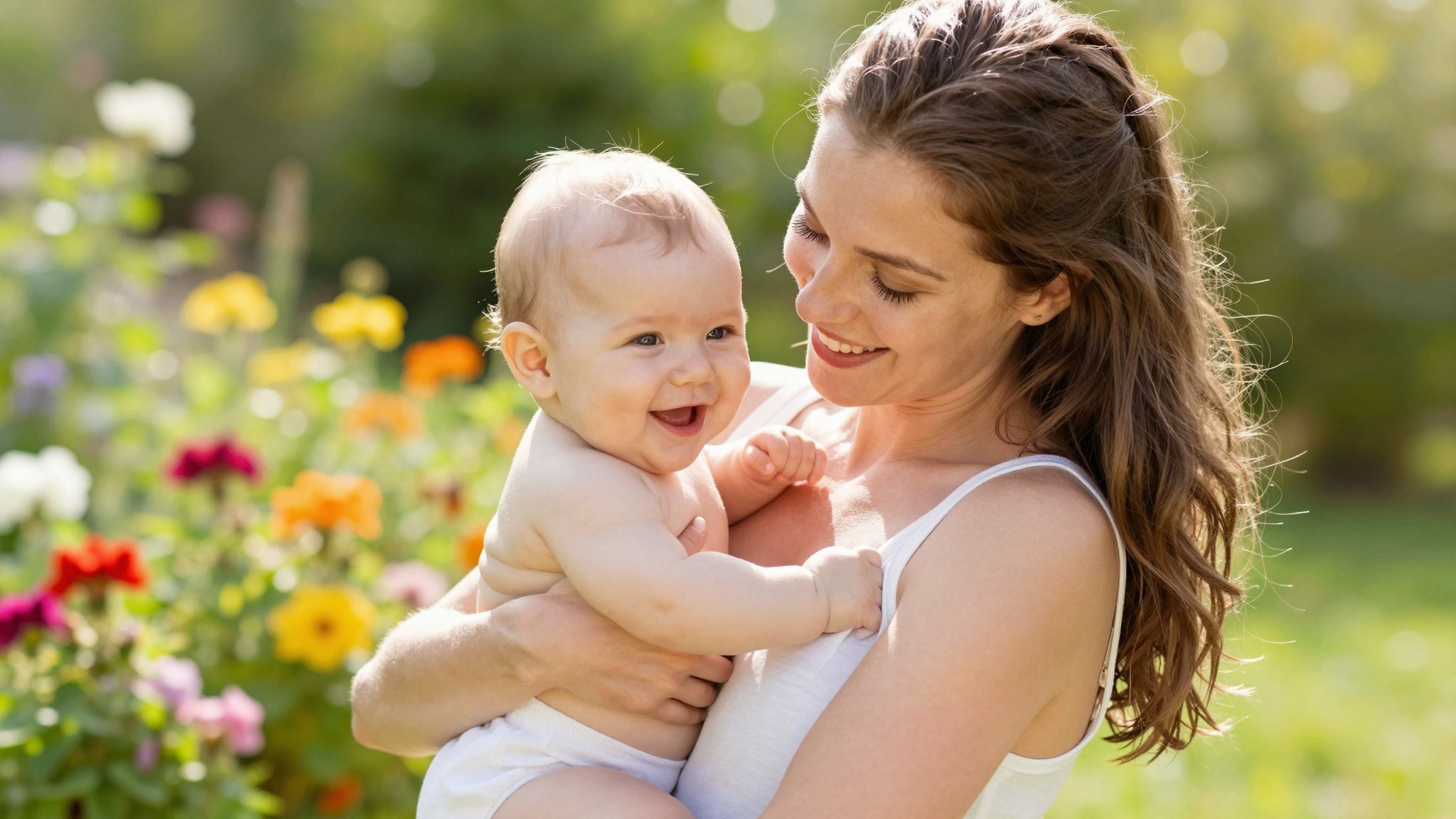 A bőr-bőr kontaktus elősegíti a baba kötődését.