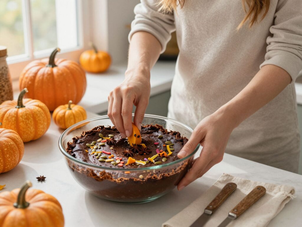 Brownie egy kis csavarral: így készül a szaftos és illatos sütőtökös sütemény