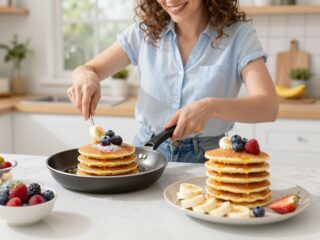 Egészséges reggeli villámgyorsan: Cukor- és lisztmentes banánpalacsinta