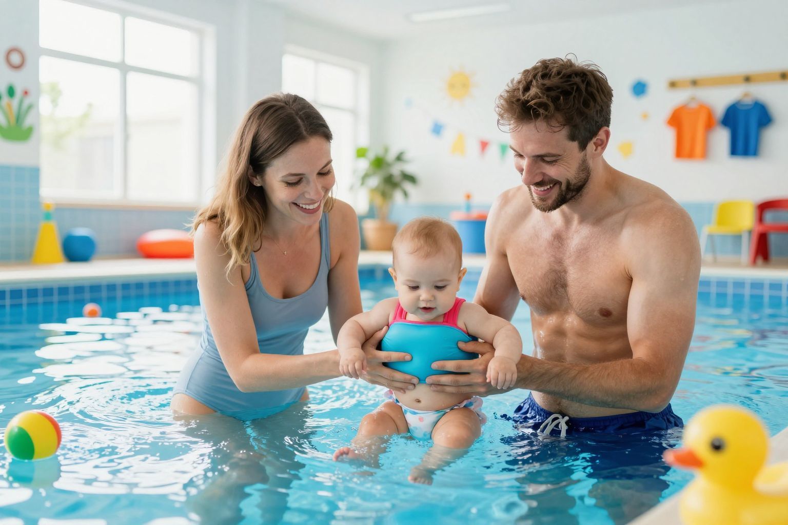 A víz hőmérséklete kulcsfontosságú a bébiúszásnál.