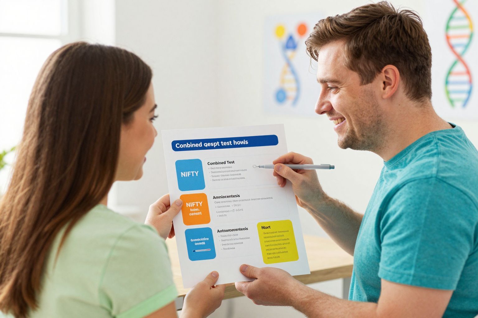 Az életkor emelkedésével nő a genetikai rendellenességek kockázata.