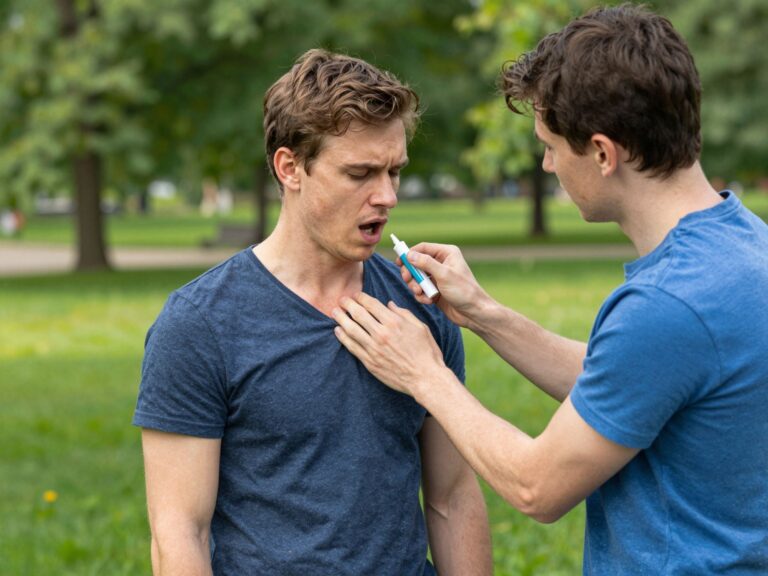 Életmentő teendők anafilaxiás reakció esetén: minden perc számít