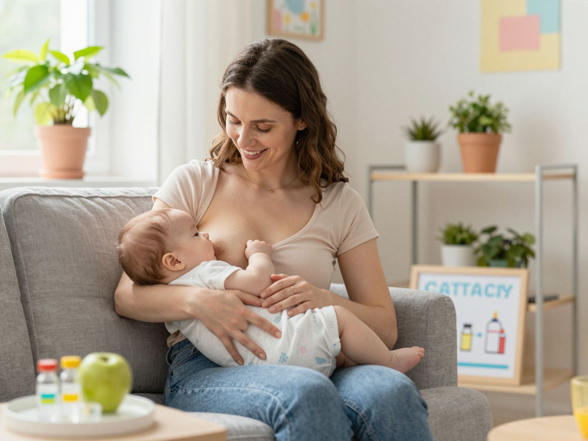 Az élővírus-vakcinák szoptatás alatt is biztonságosak.