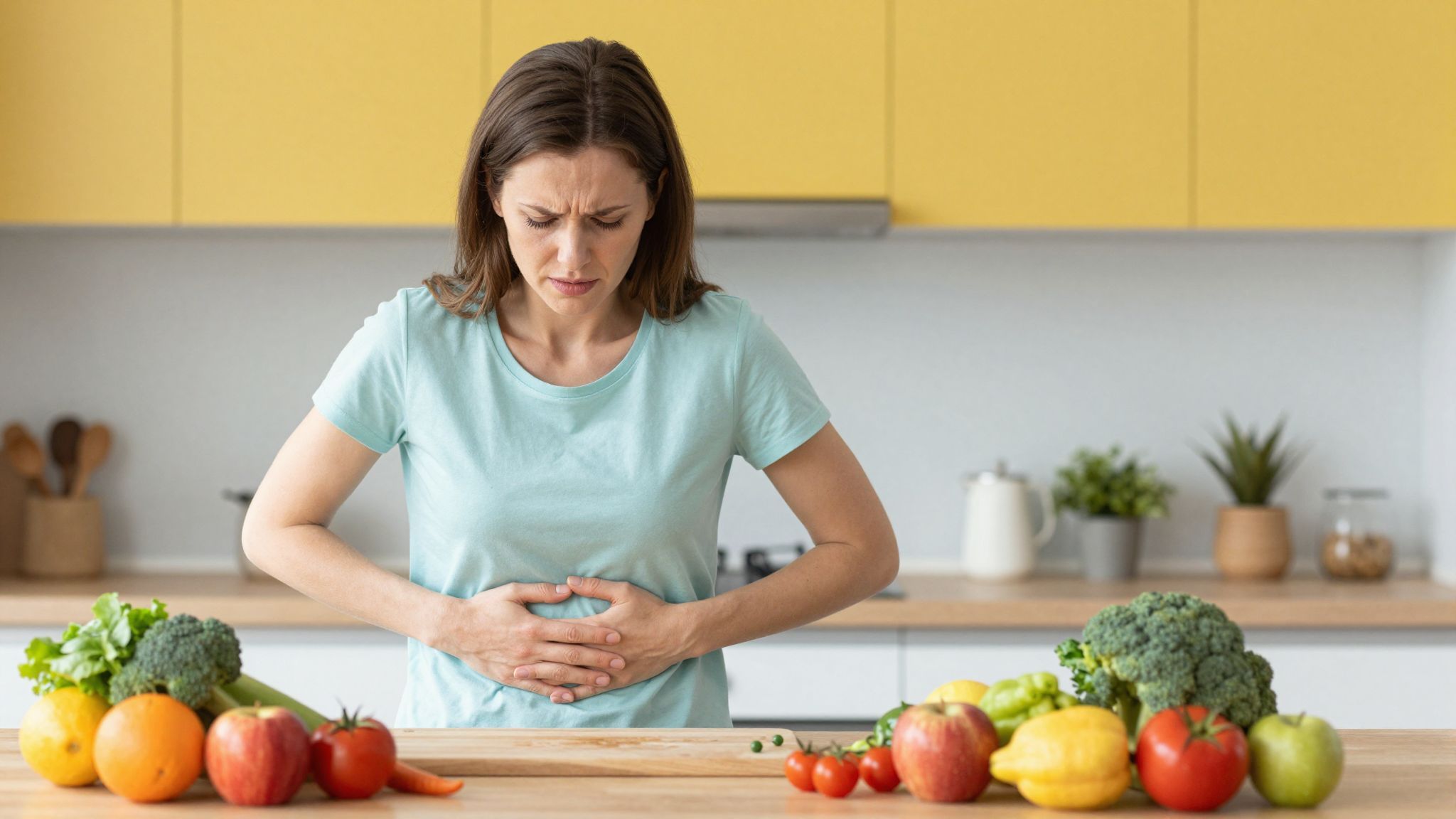 A terhesség alatt gyakori gyomorégés és székrekedés.