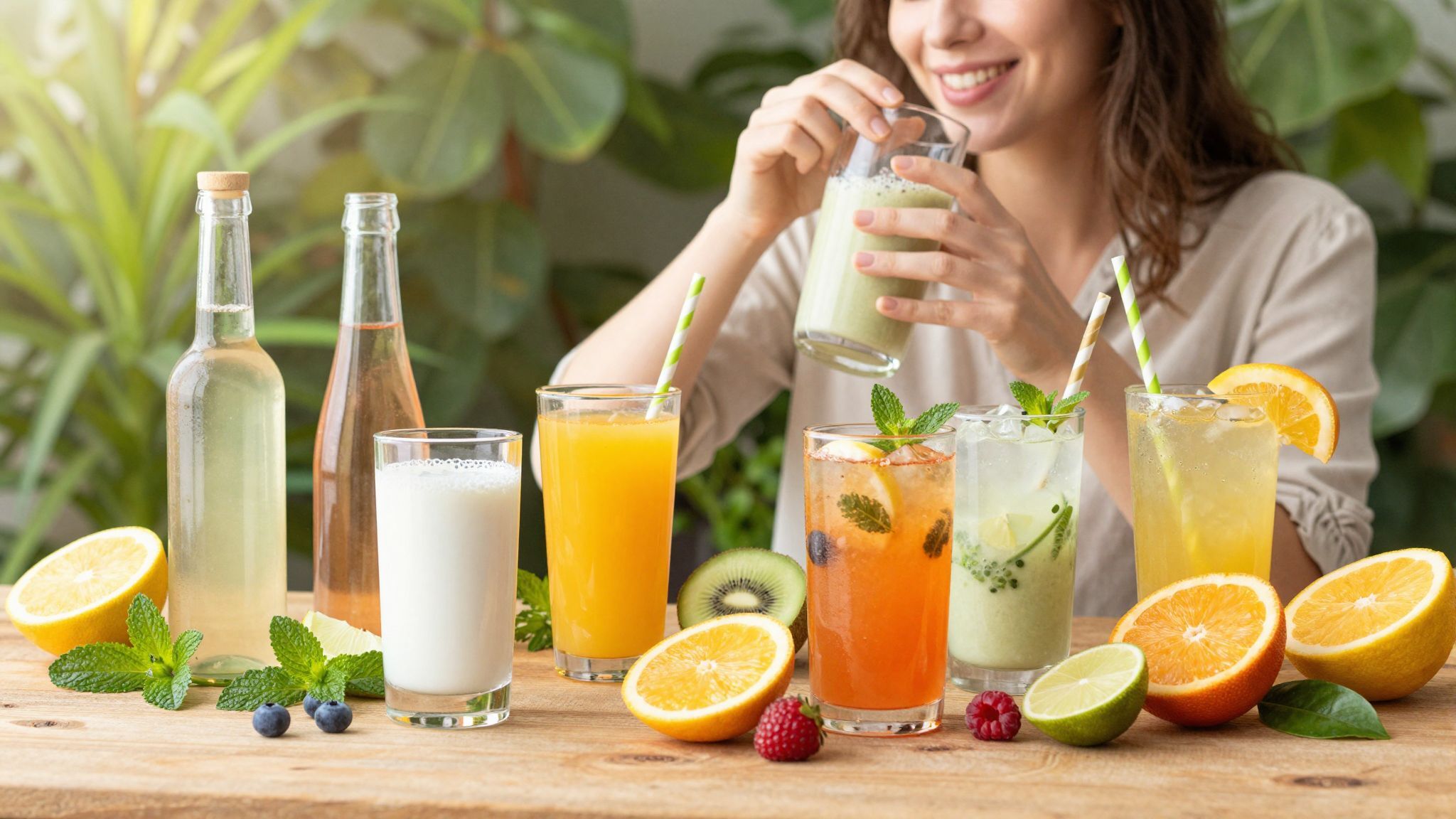 A fermentált italok erősítik az immunrendszert és javítják a bélflórát.