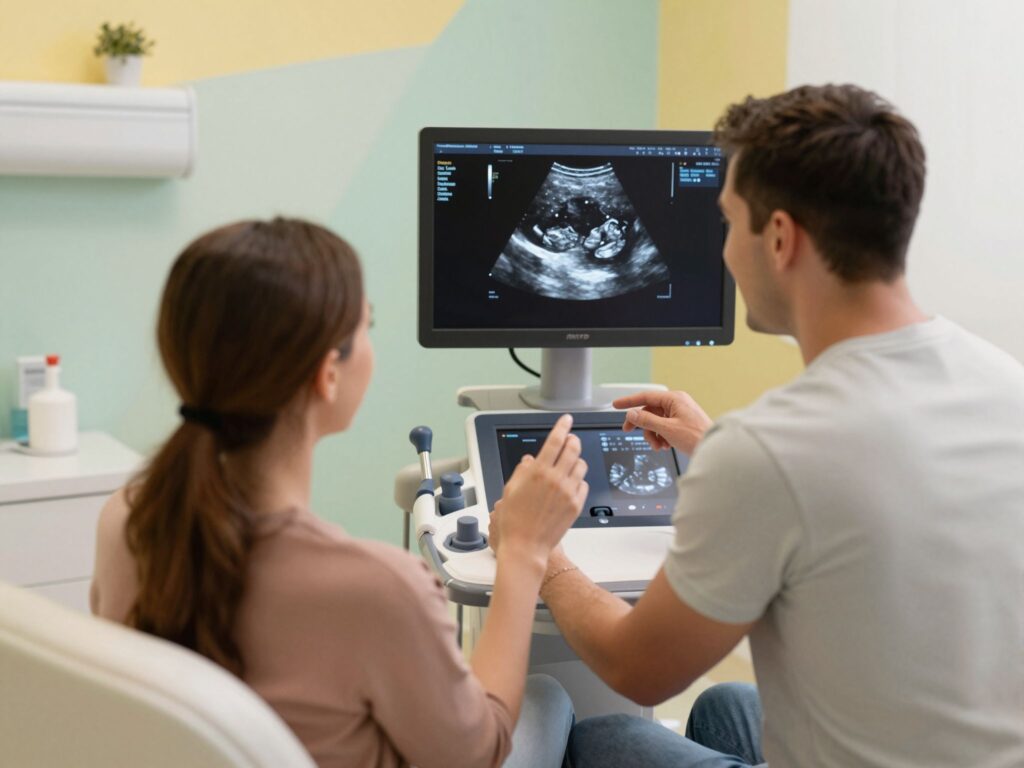 Gesztációs zsák az ultrahangon: a terhesség legelső látható jele