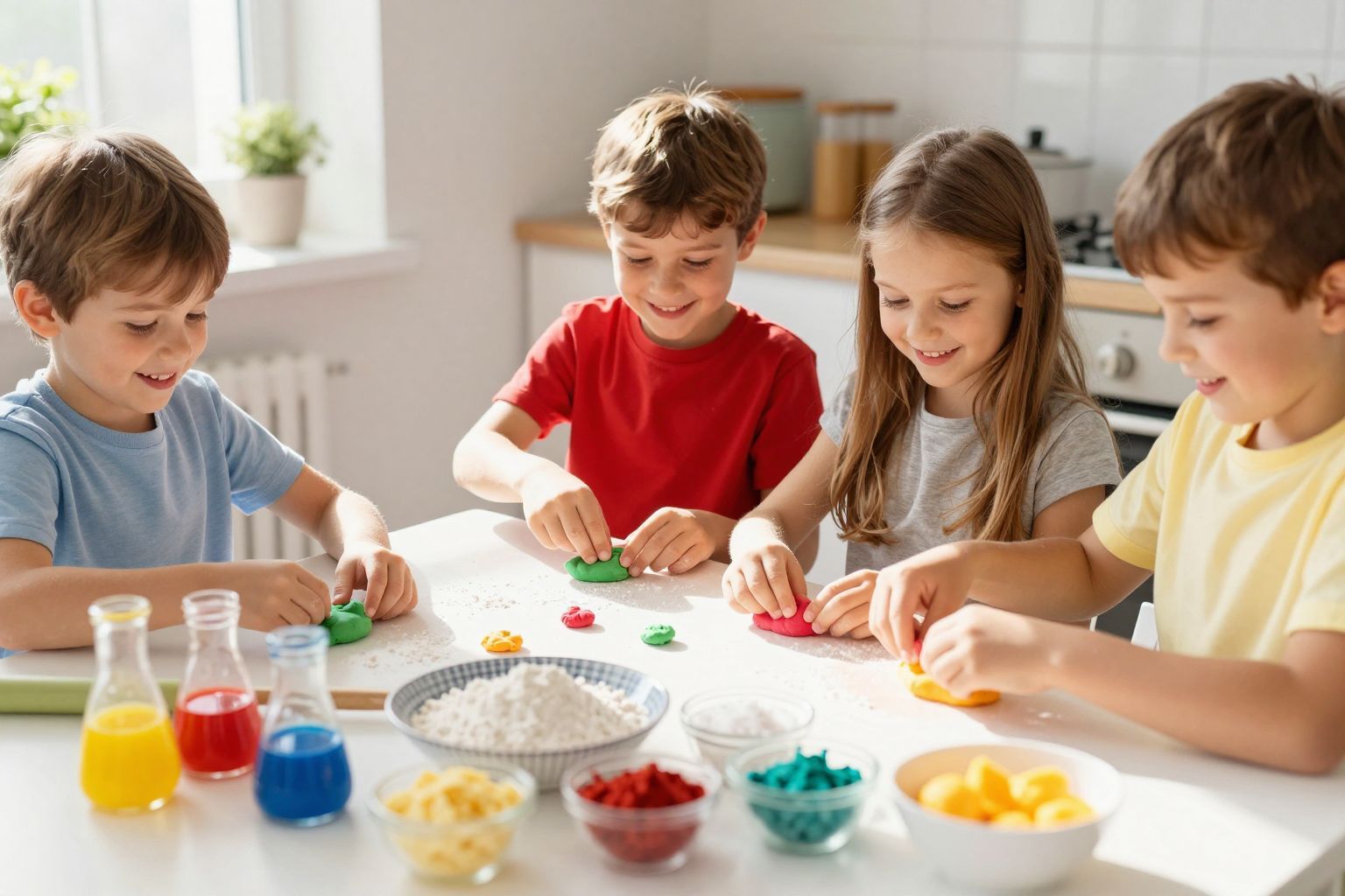 A só-liszt gyurma túl sok sótól törékeny lehet.