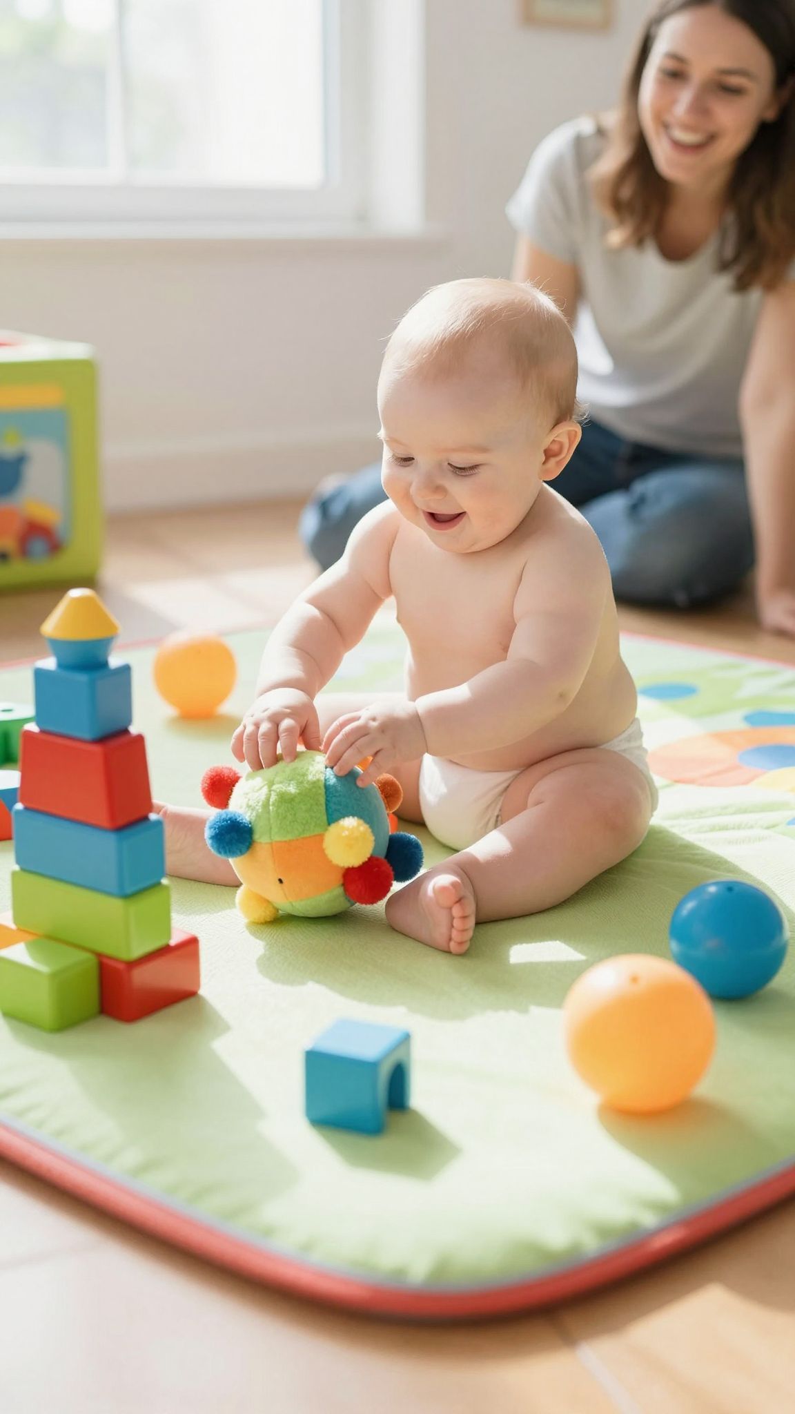 A baba játékos fejlődése kulcsszerepet játszik a tanulásban.