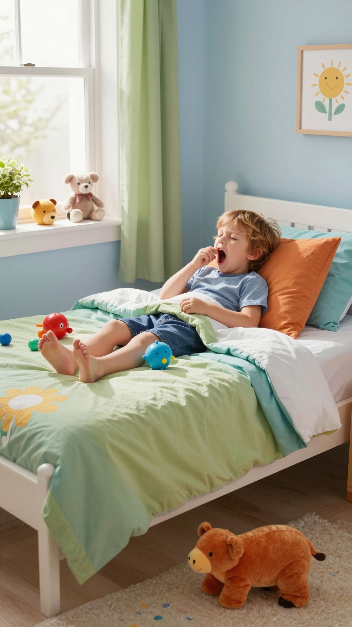 A rendszeres alváshiány súlyosan befolyásolja a gyermek fejlődését.