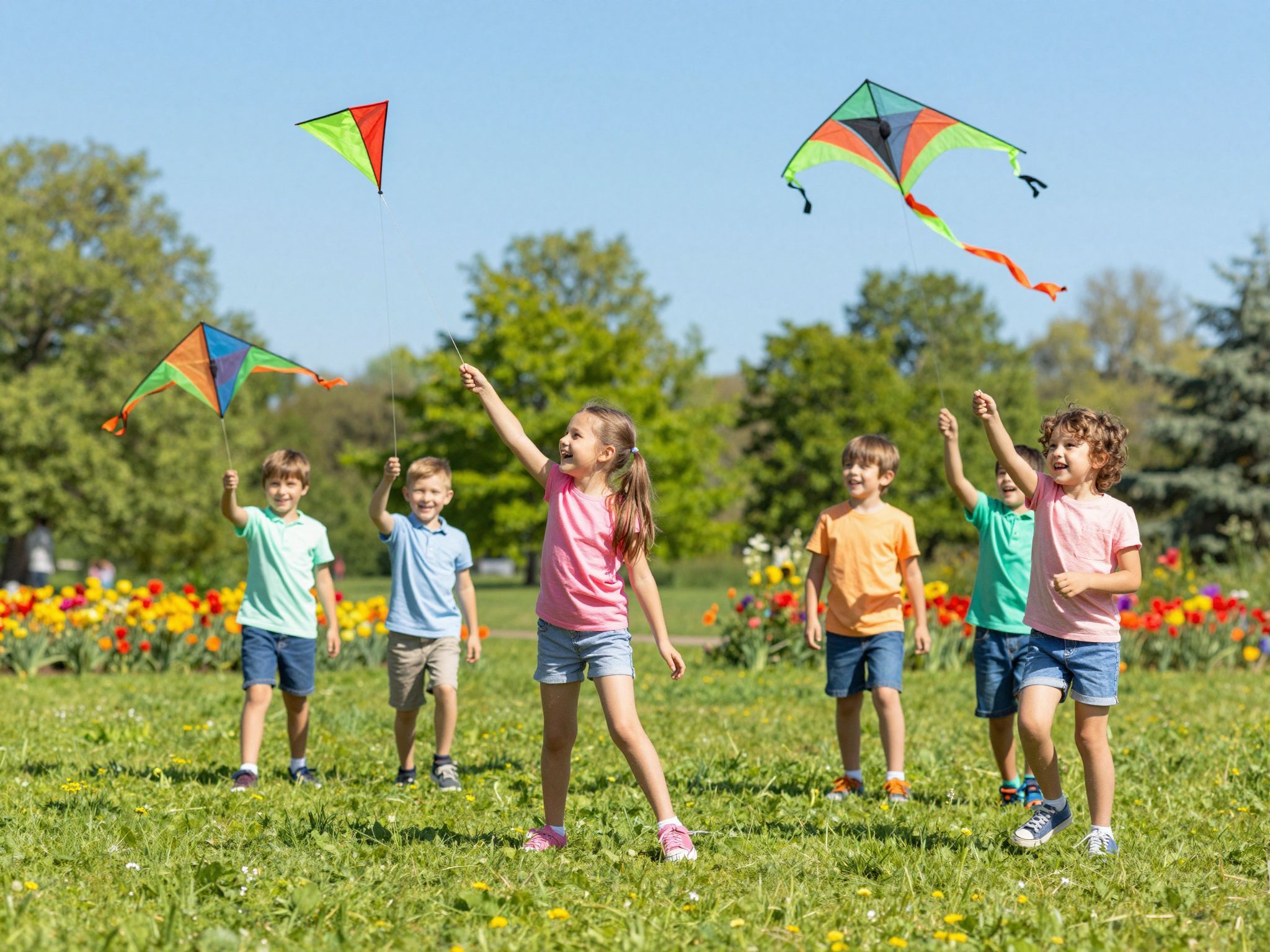 A gyerekek játék közben tanulják meg a boldogságot.