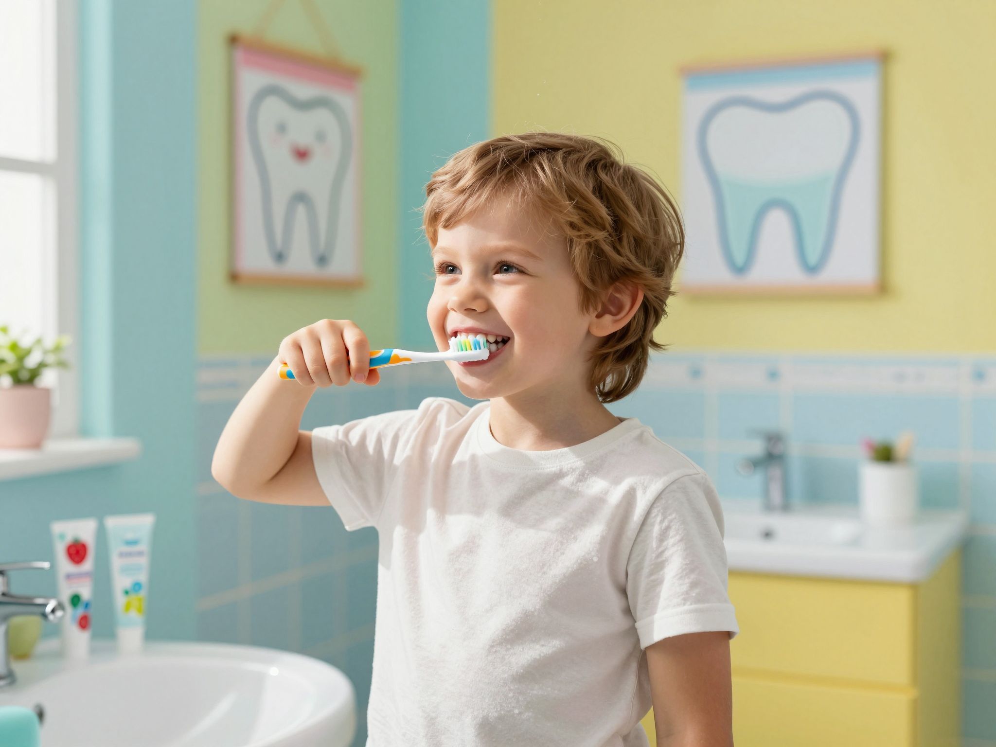 A gyermekek fogainak napi ápolása megelőzi a későbbi problémákat.