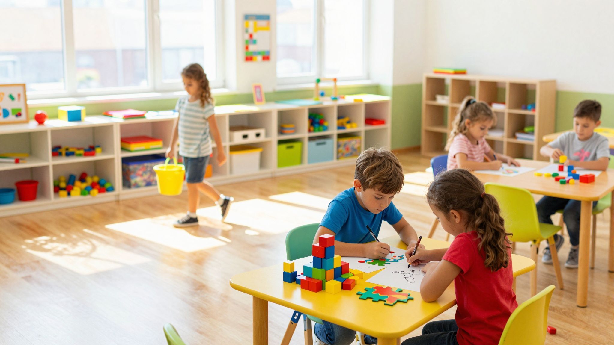 A játék fejleszti a nagyóvodások szociális készségeit.