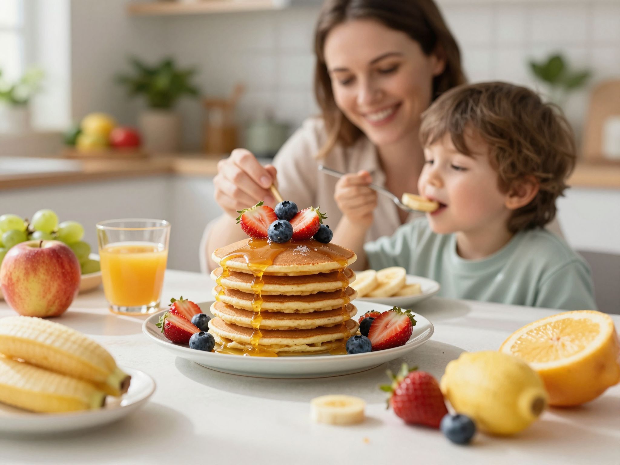 A banánpalacsinta tápláló reggeli lehet a gyerekeknek.
