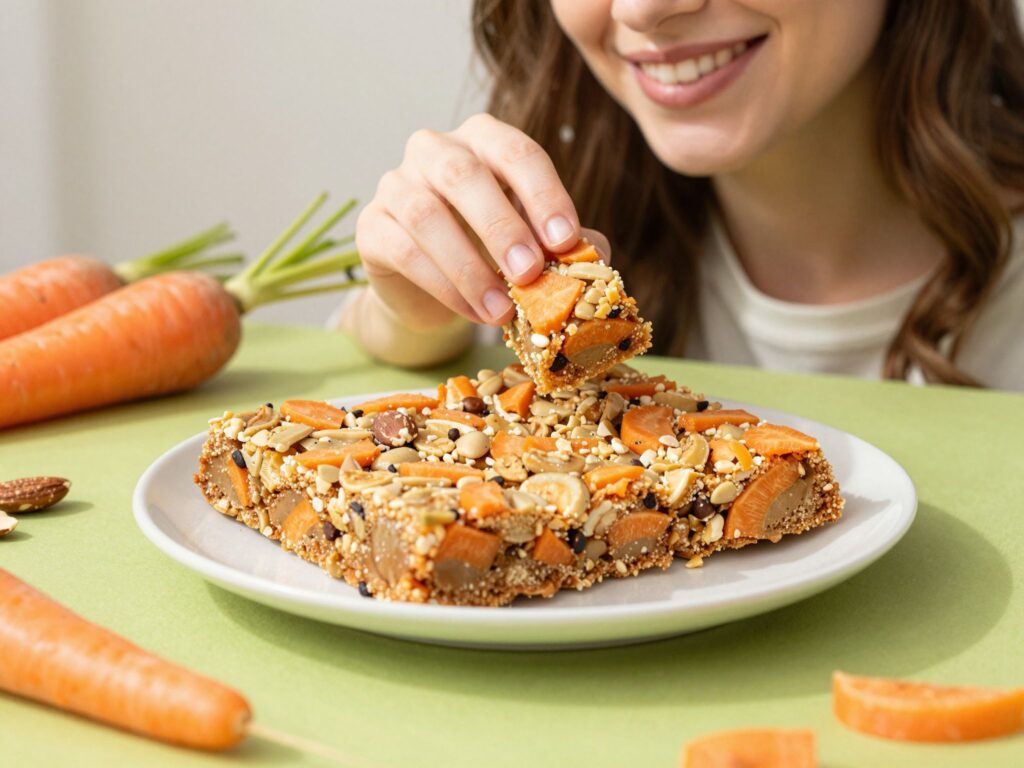 Házi zabszelet répatorta ízben: tökéletes tízórai cukor nélkül