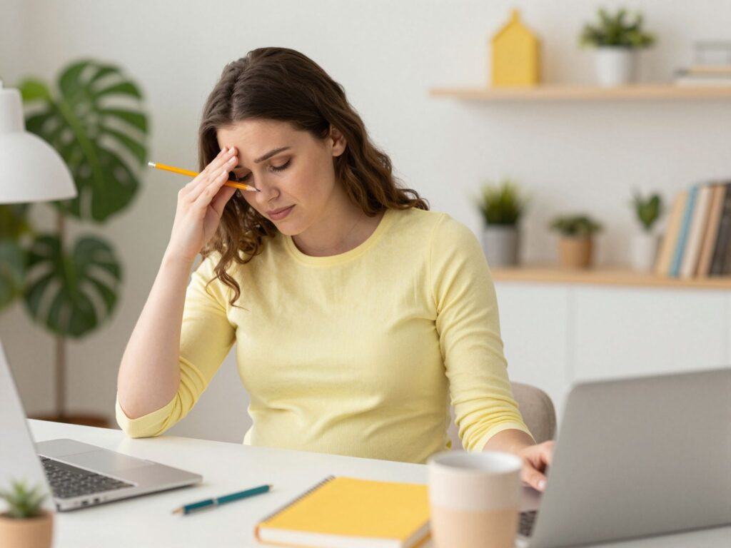 Hogyan csillapítható a fejfájás terhesség alatt ceruzával?