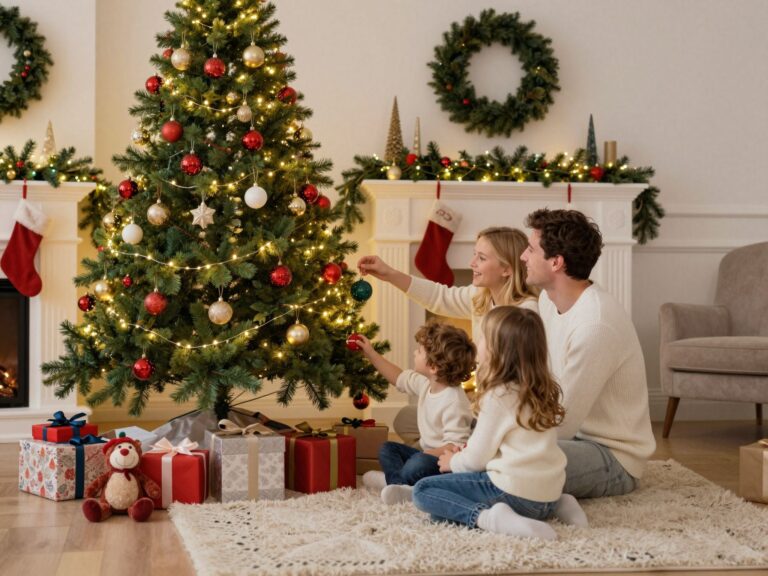 Hogyan lesz biztonságos a karácsonyfa kisgyerek mellett? Praktikus ötletek