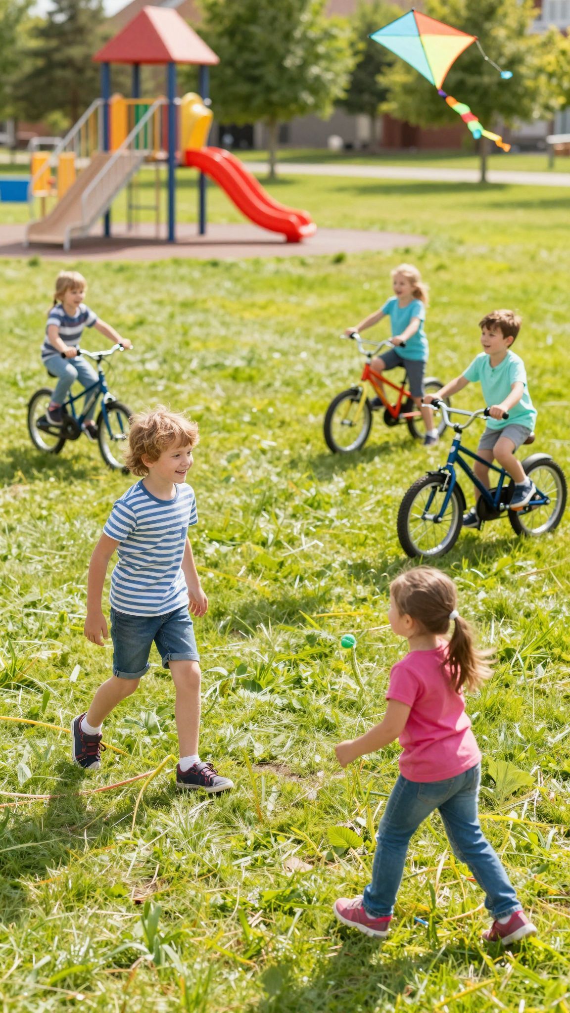 Játék közben könnyebben motiválhatók a gyerekek a mozgásra.