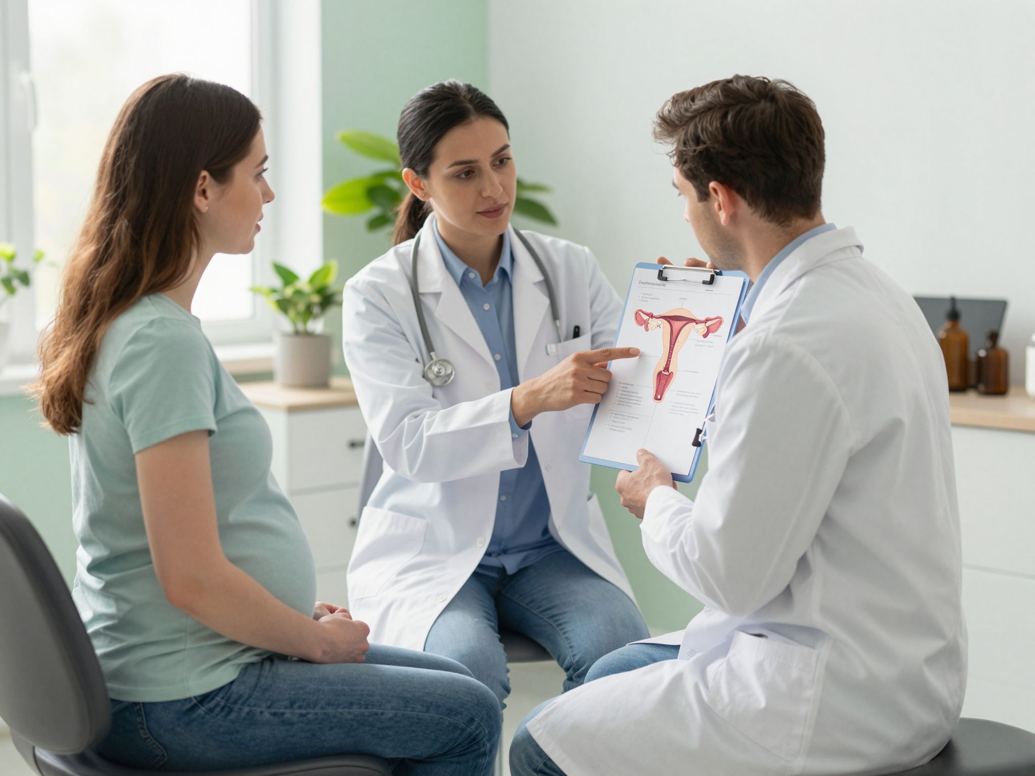 A méhszájseb diagnózisa nőgyógyászati vizsgálattal történik.