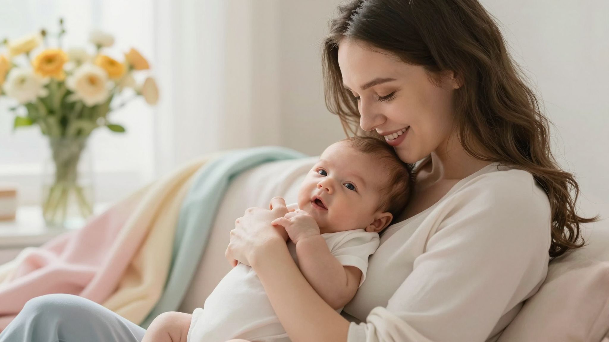 A prolaktin fokozódása segíti a szoptatást és kötődést.