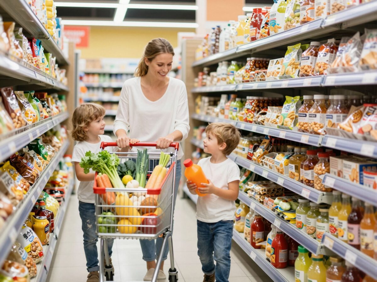 Időtakarékos nagybevásárlás gyerekek mellett: praktikák, amikkel spórolhatsz
