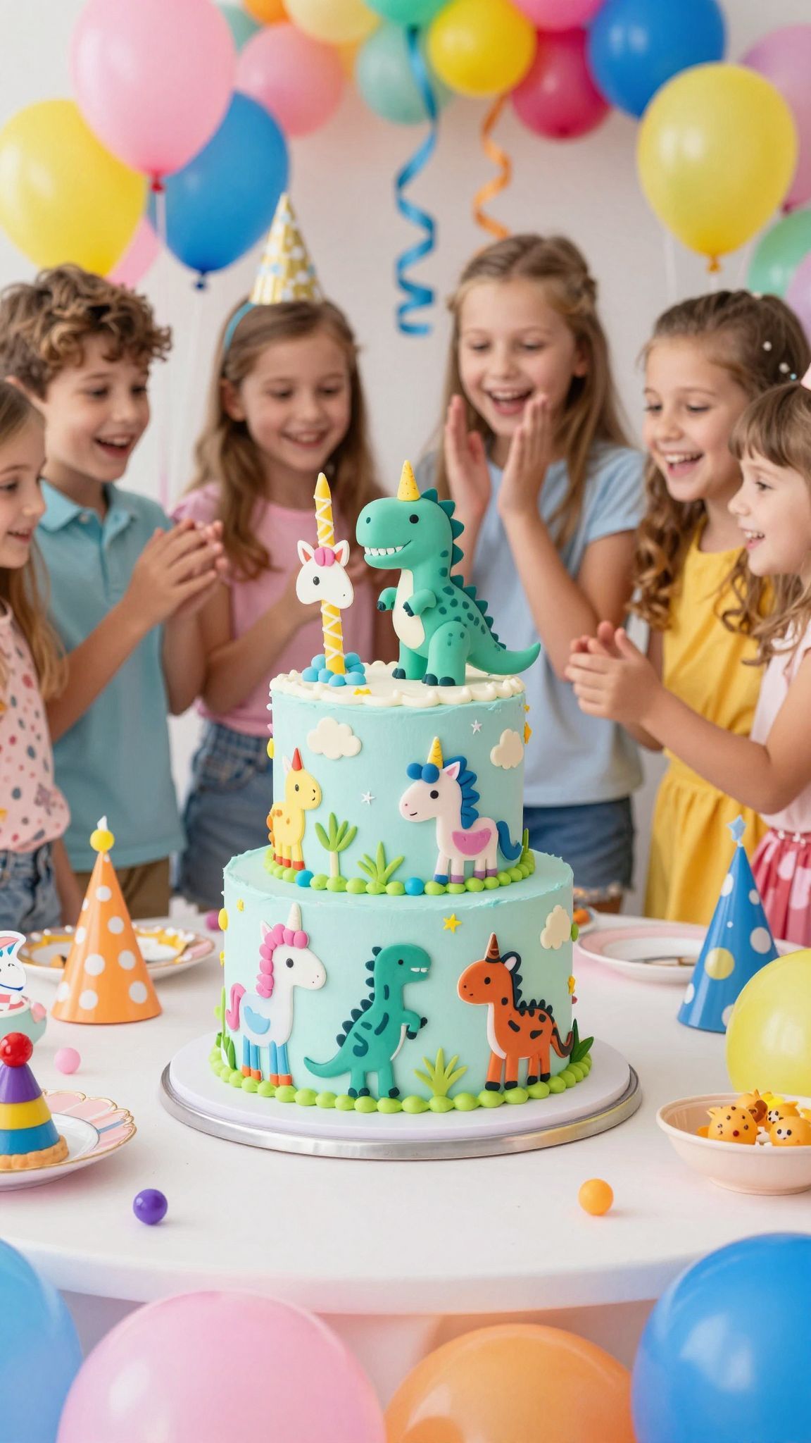 Dínók és unikornisok tortaformában varázsolják el a gyerekeket!