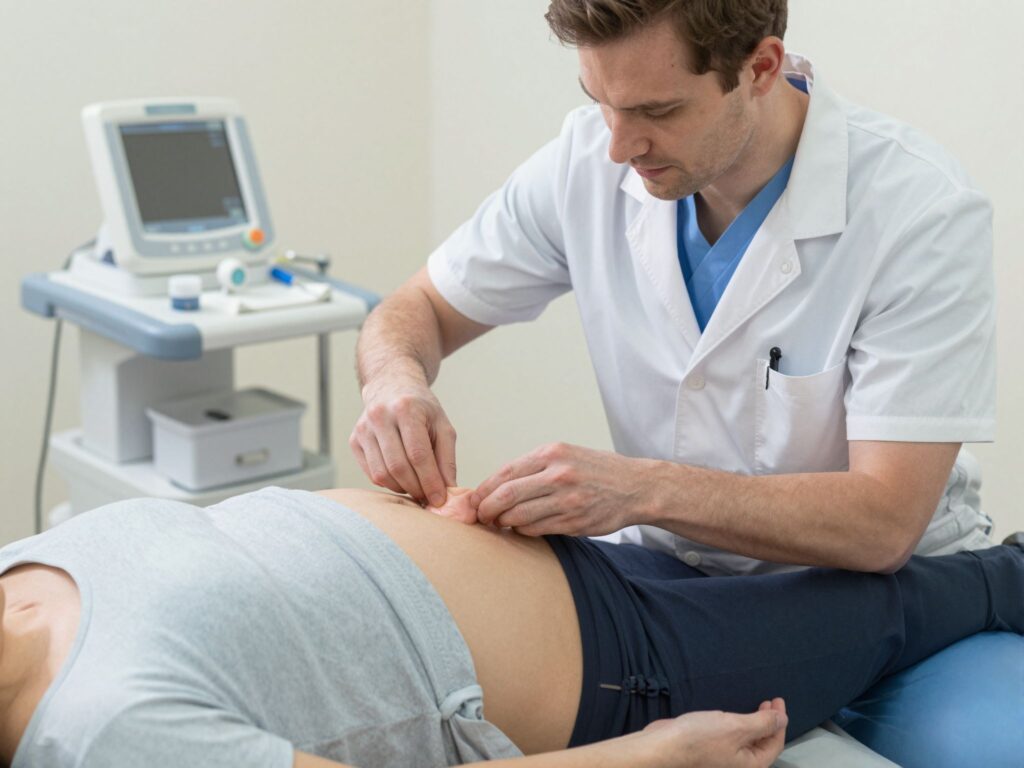 Így néz ki a külső fordítás (ECV) a gyakorlatban, ha farfekvéses a magzatod