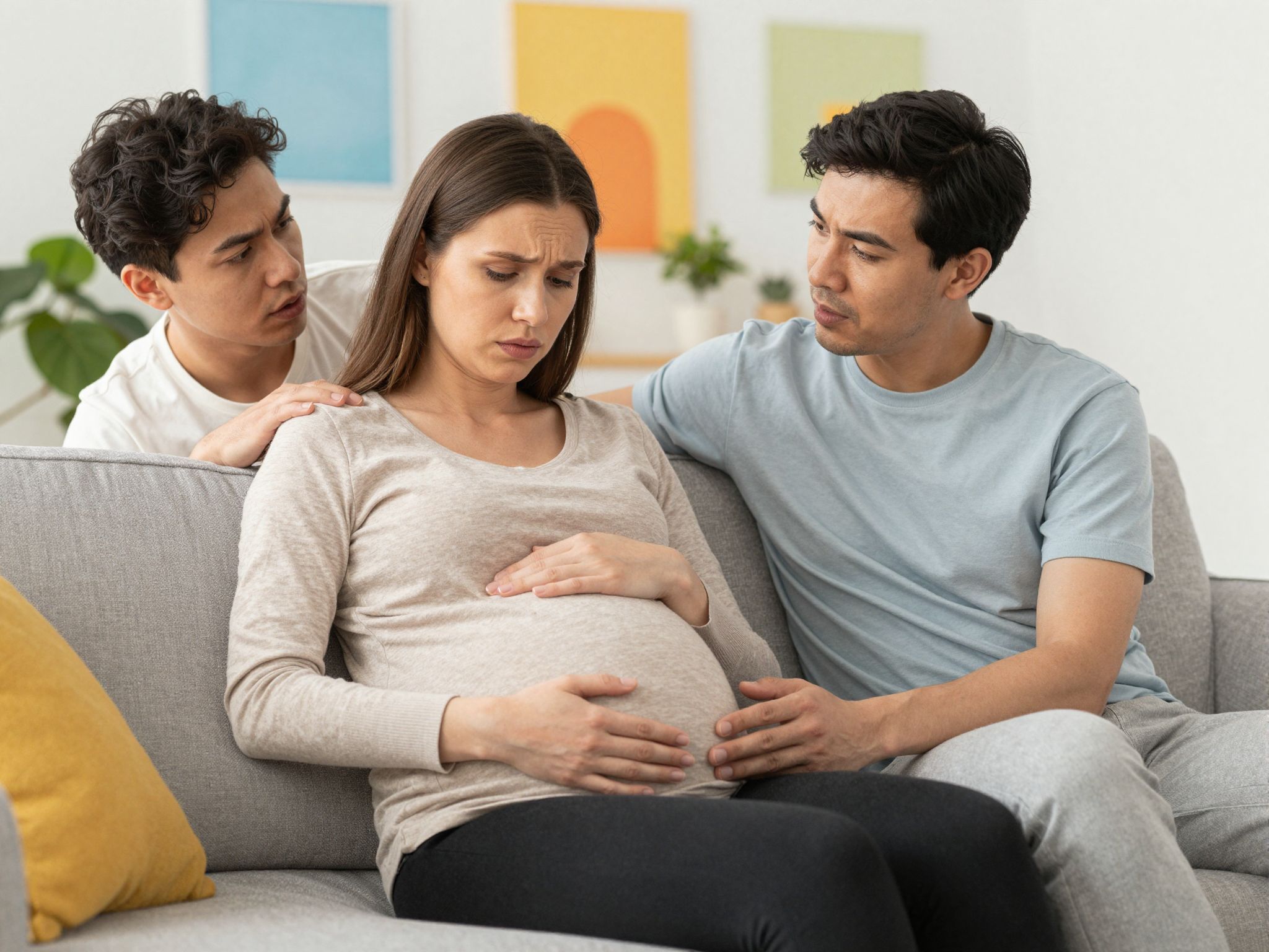 A preeklampszia kockázata nő a magasvérnyomású anyáknál.