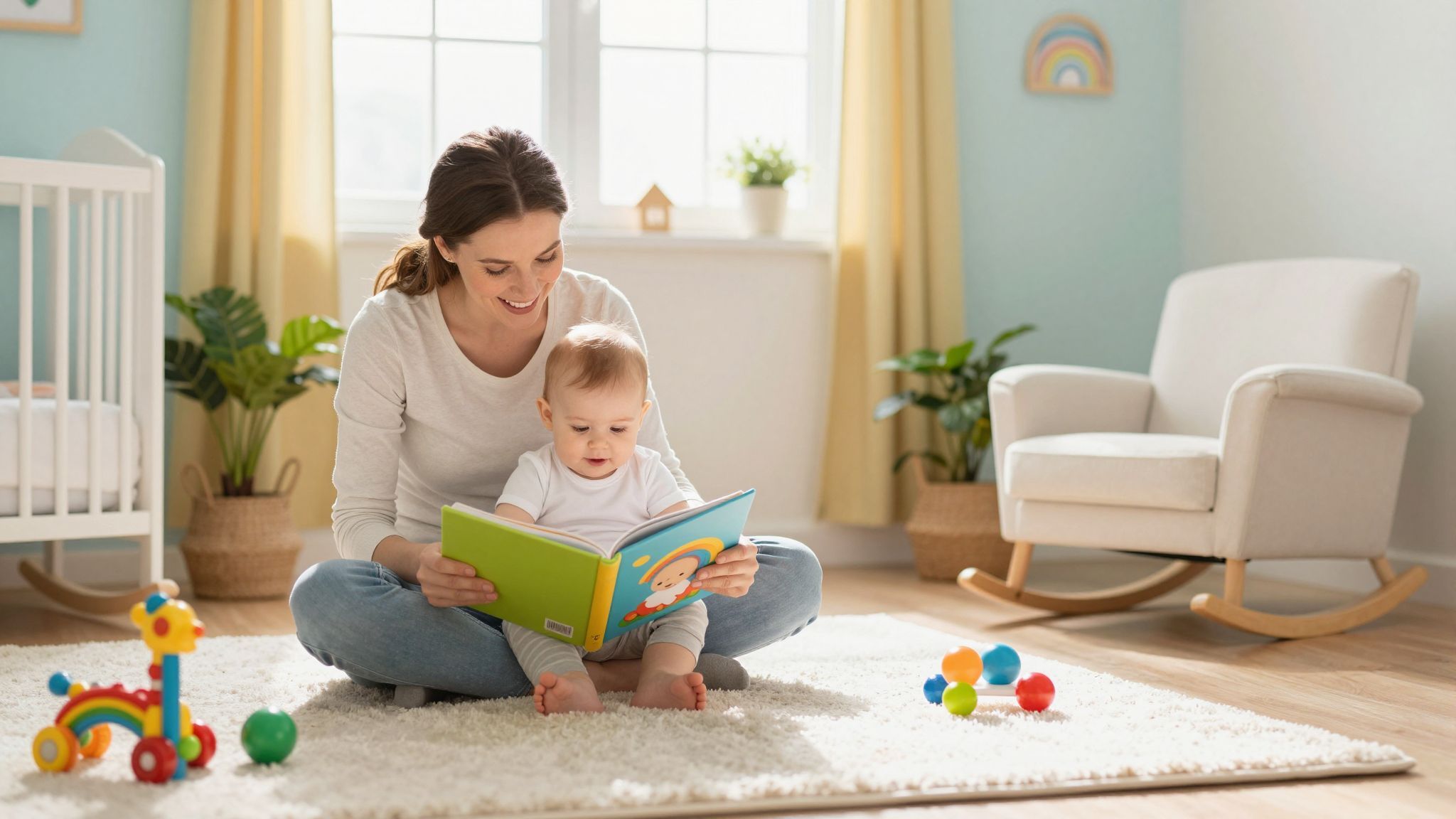 A zöld növények javíthatják a baba légtisztaságát.