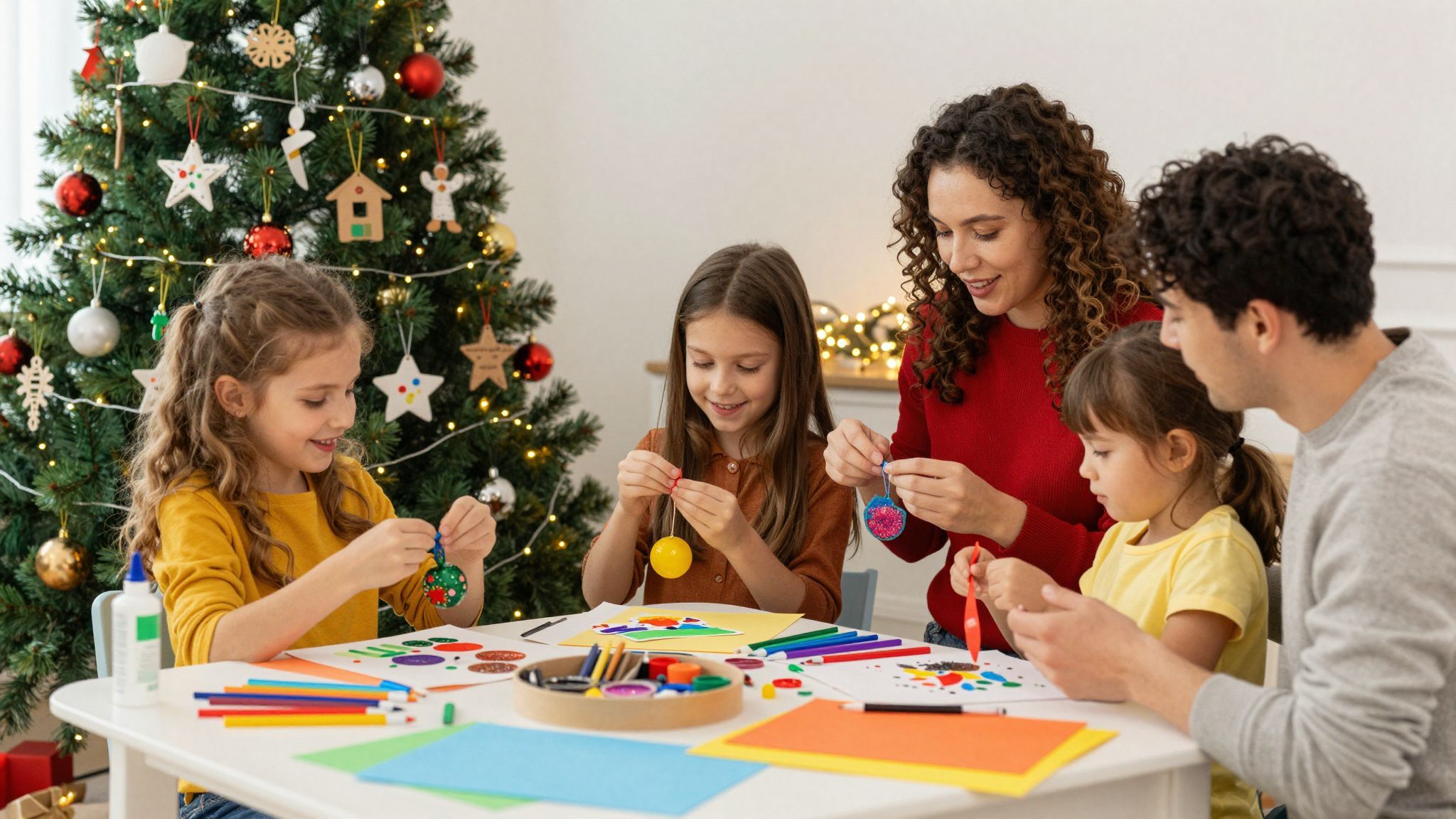 Készítsetek emlékfát közösen, minden dísz egy történet!