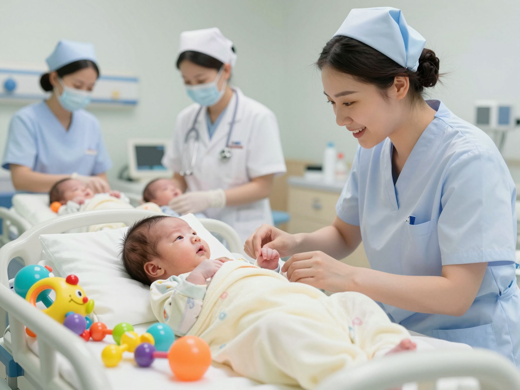 A kisbababak immunrendszere fejlődése kulcsfontosságú a fertőzések ellen.