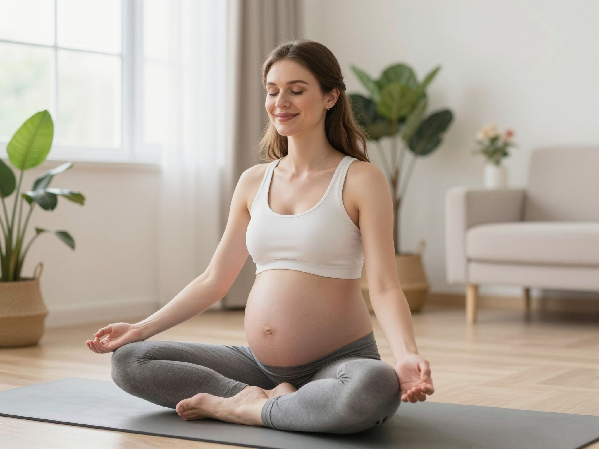 A légzőgyakorlatok segíthetnek a stressz csökkentésében várandósan.