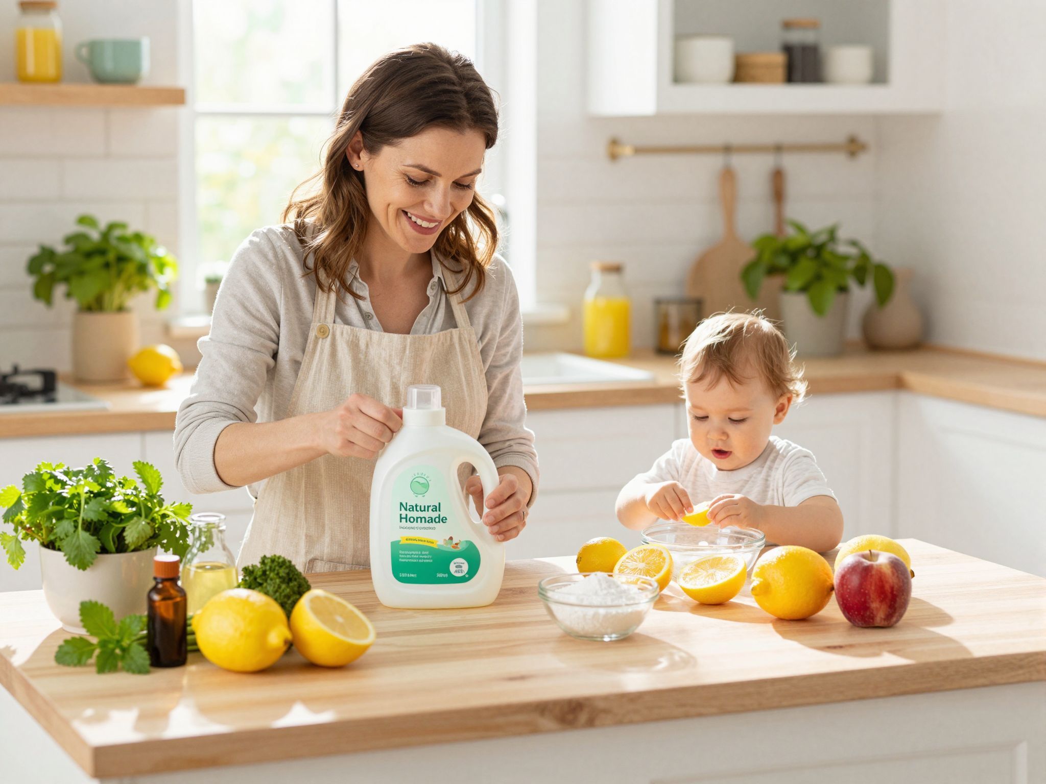 A citromlé és szódabikarbóna hatékonyan eltávolítja a foltokat.