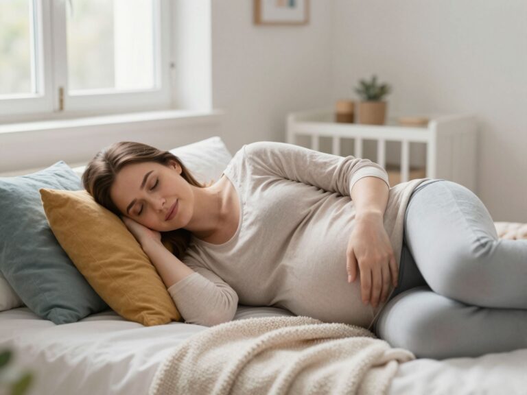 Miért veszélyes a háton alvás a terhesség végén? Amit a vena cava szindrómáról tudni kell