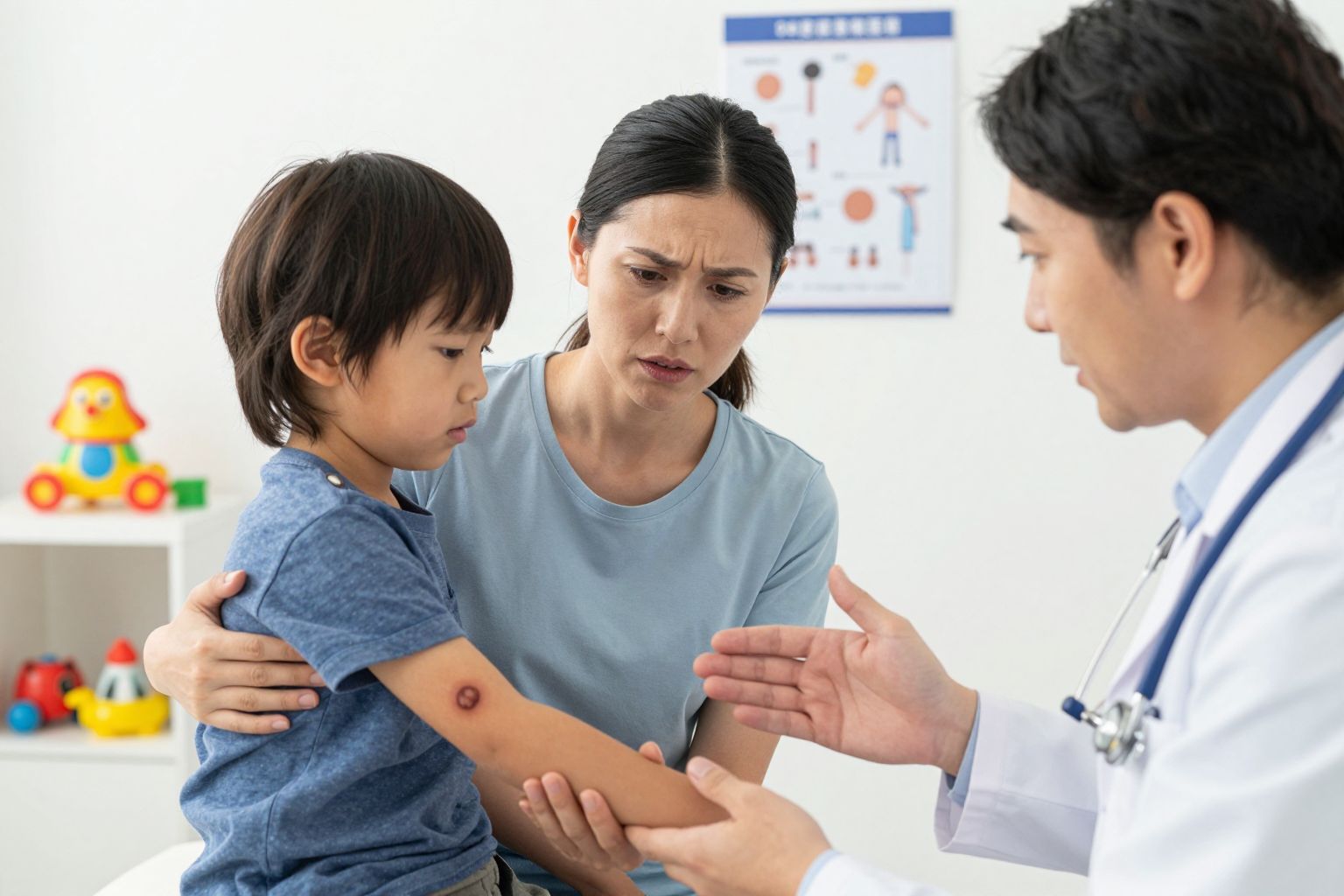 Ha a marradék éranyajegy hirtelen megváltozik, orvoshoz kell fordulni.