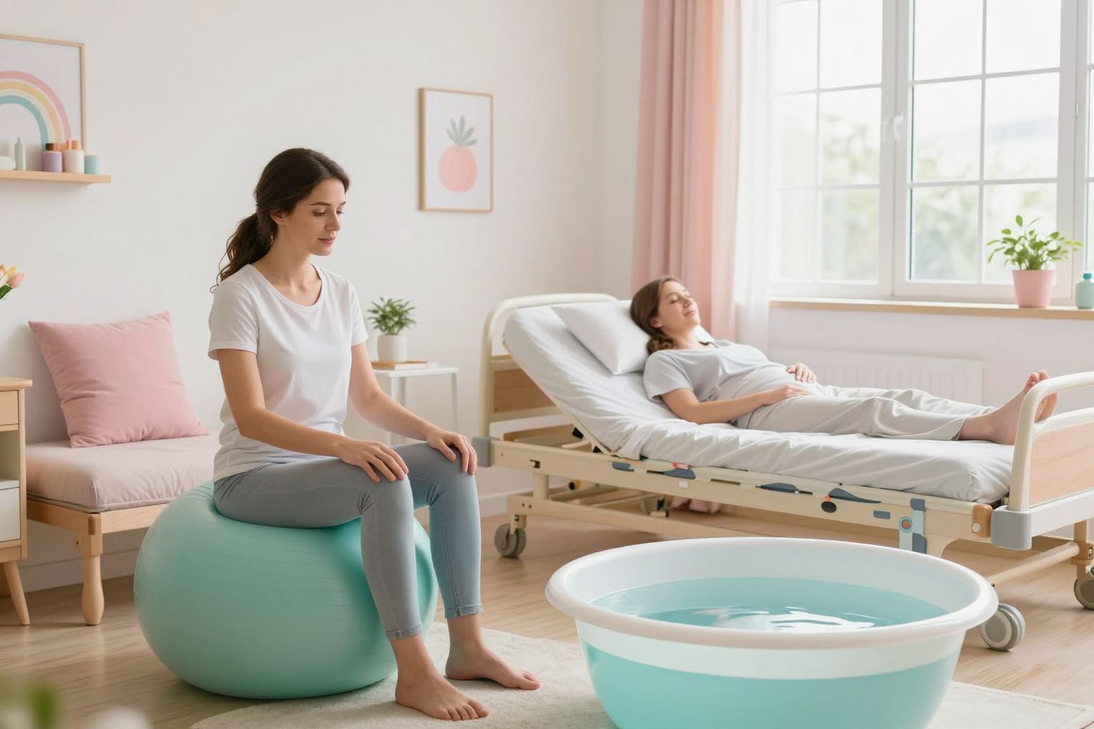 A szülési segédeszközök csökkenthetik a fájdalmat és a szorongást.