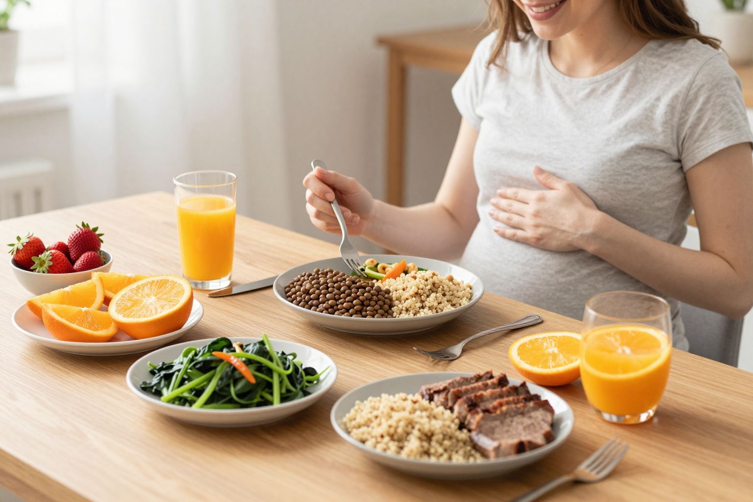 A vashiány megelőzésére fontos a gazdag étrend.