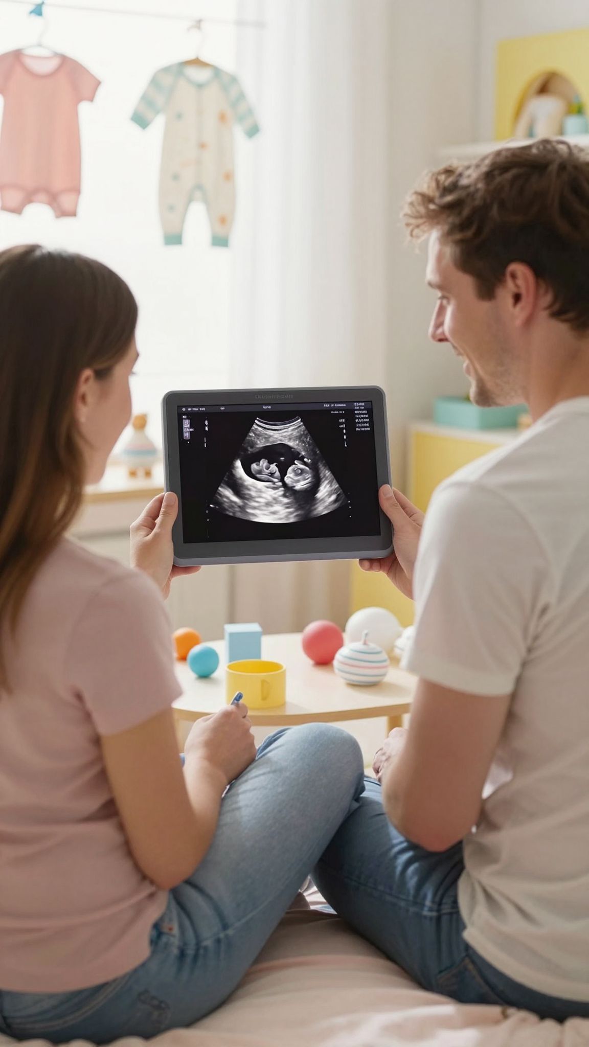 A 8. héten már láthatók a kis karok és lábak.