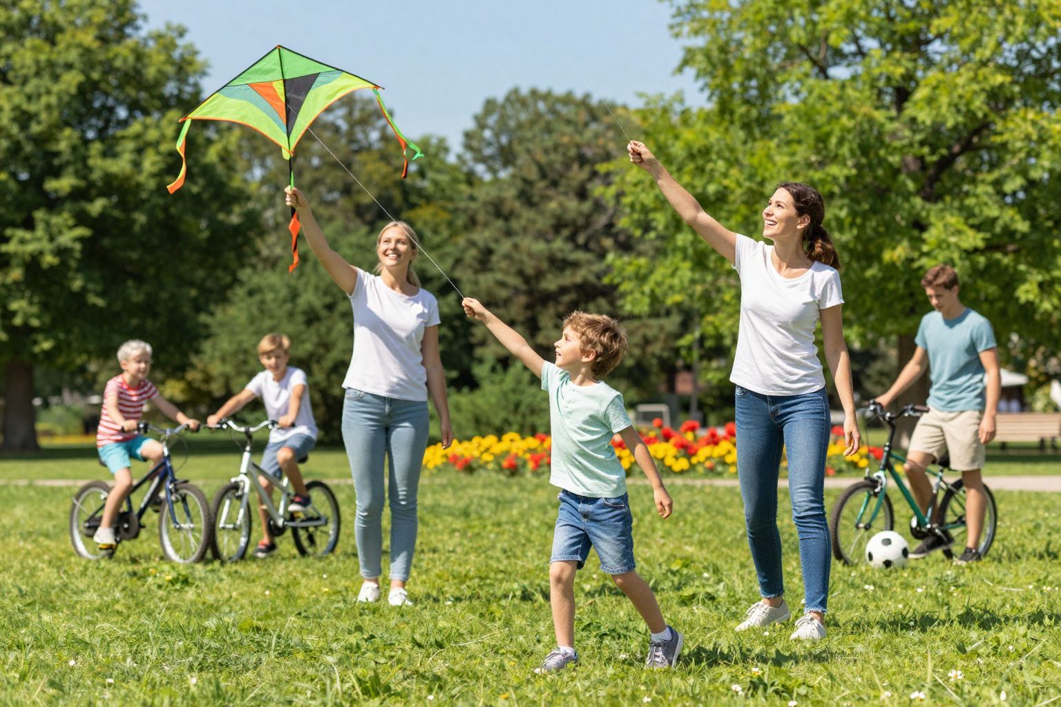 A szülők mozgása ösztönzi a gyerekek aktív életét.