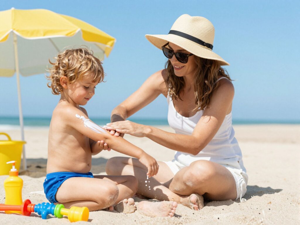 Napozás és gyerekek: hogyan védd meg a kicsi bőrét a káros UV-sugaraktól?