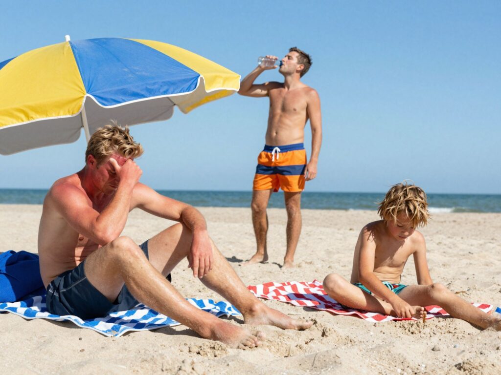 Napszúrás, leégés, hasmenés: a leggyakoribb nyári betegségek és tüneteik