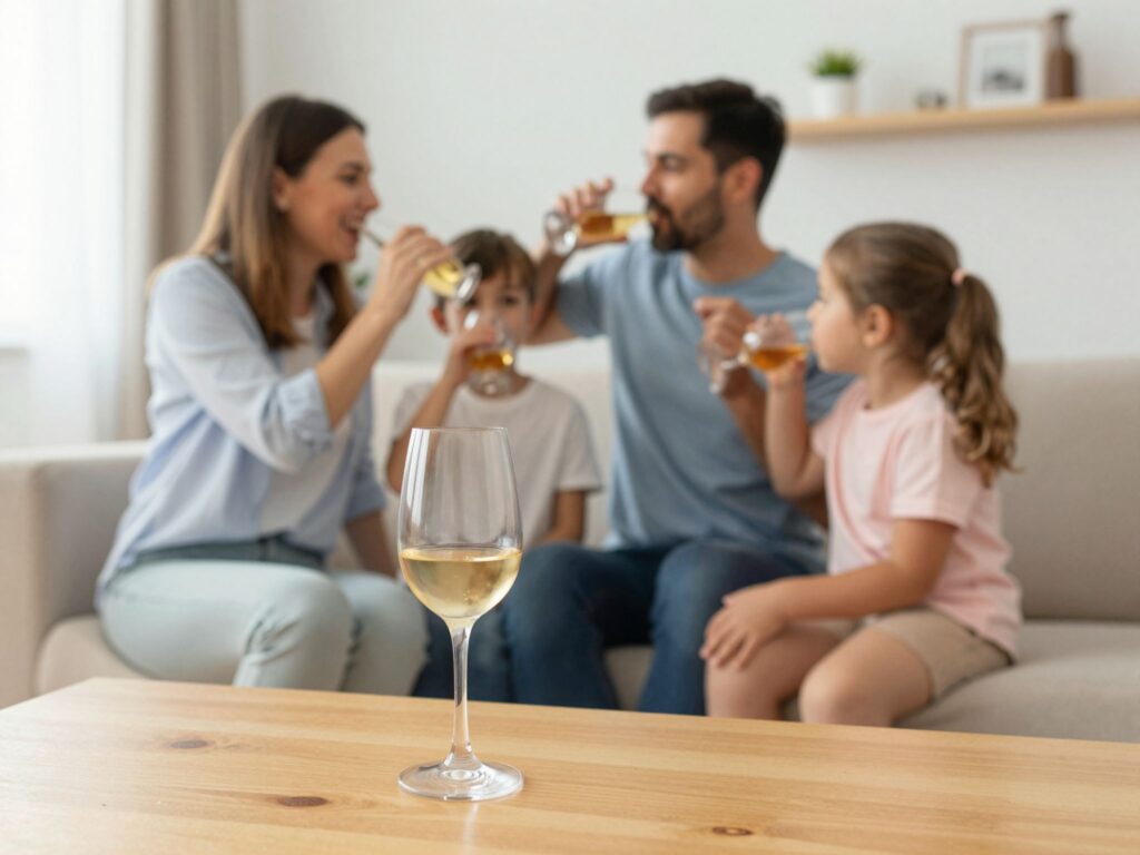 Nem csak a részegség számít: a passzív alkoholfogyasztás rejtett veszélyei a családban