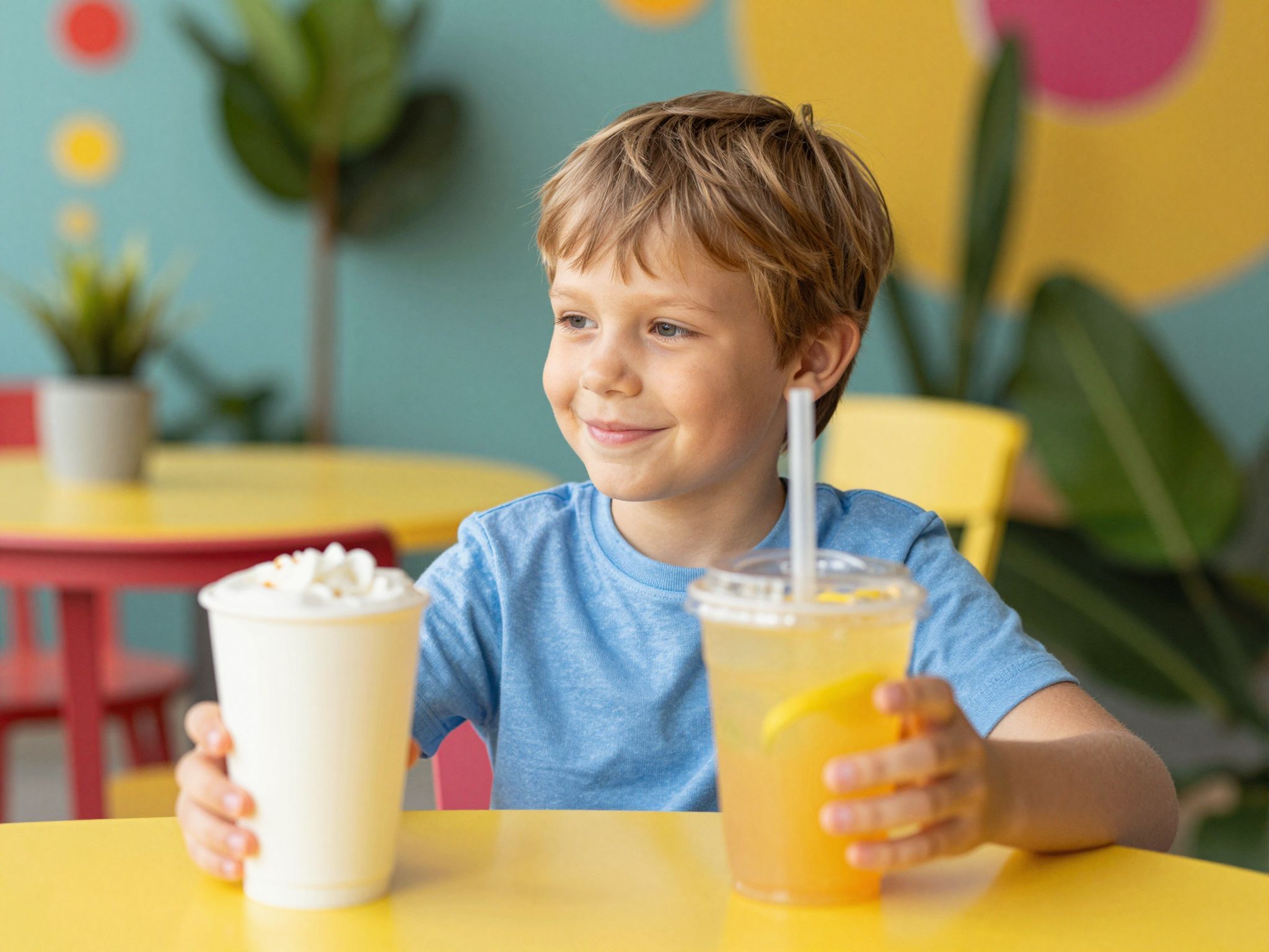 A nyitott pohár segíti az önálló ivást.