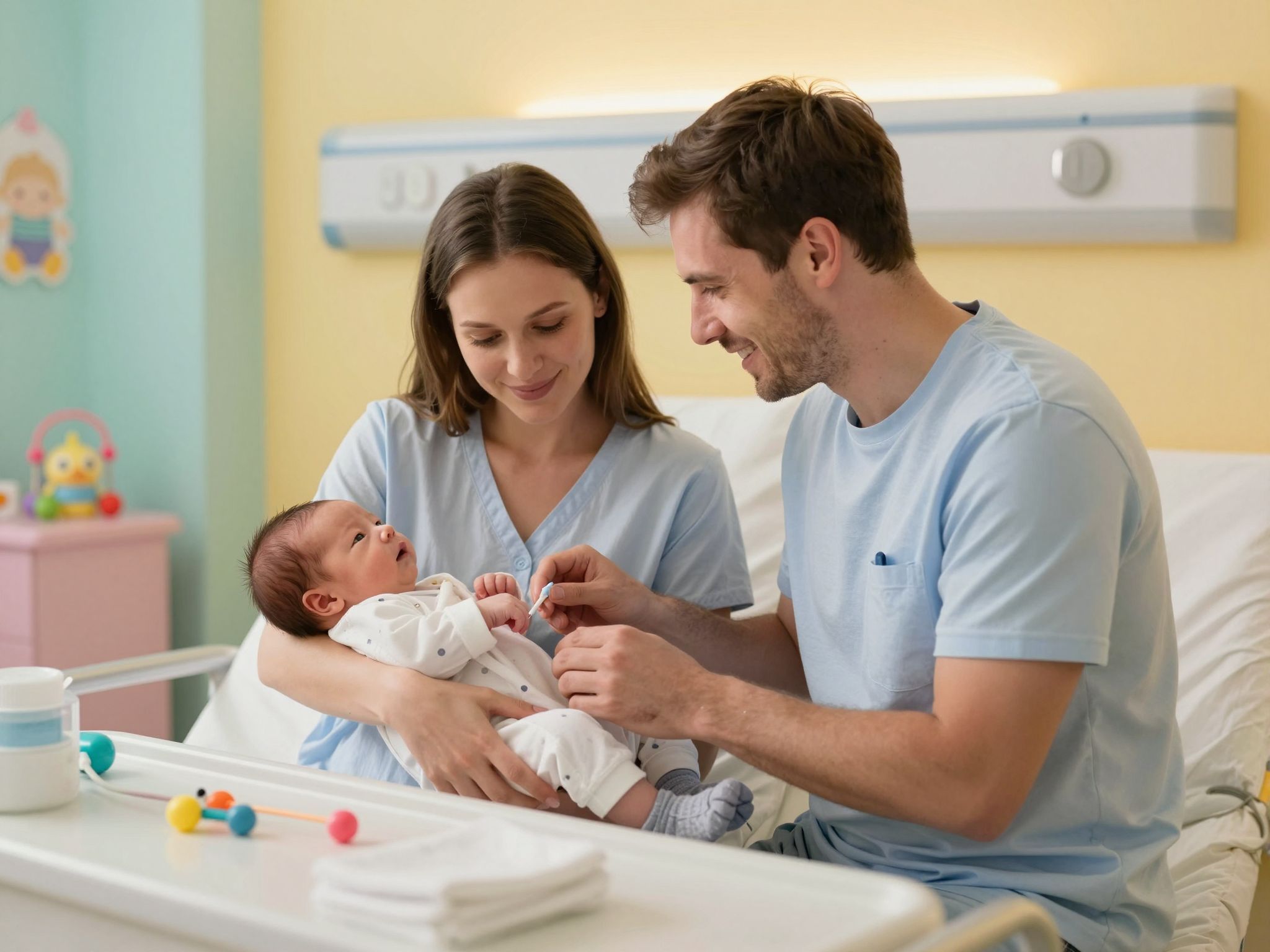 A késleltetett elvágás segíthet a baba egészségében.