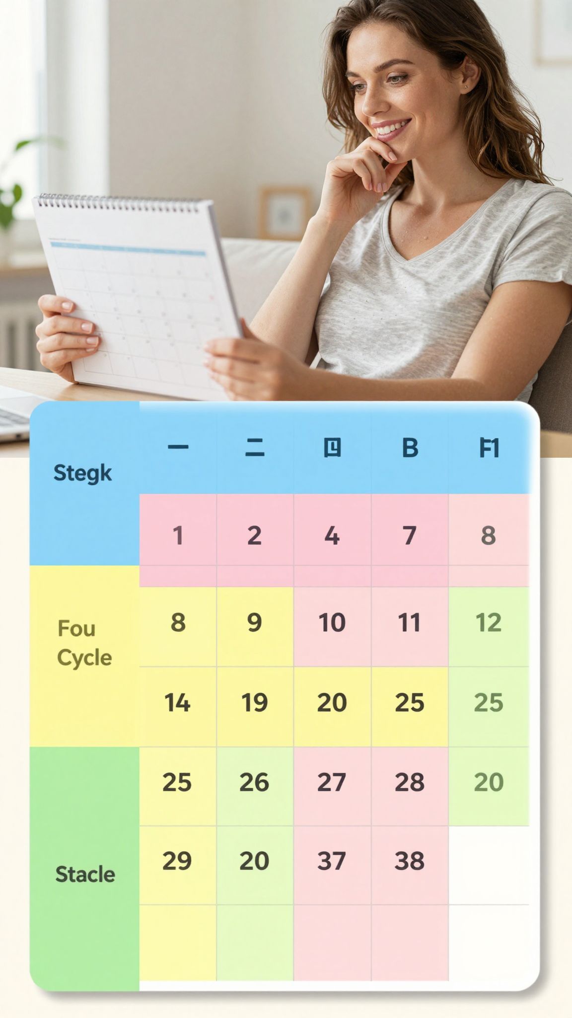 A ciklus szakaszai befolyásolják a pattanások megjelenését.