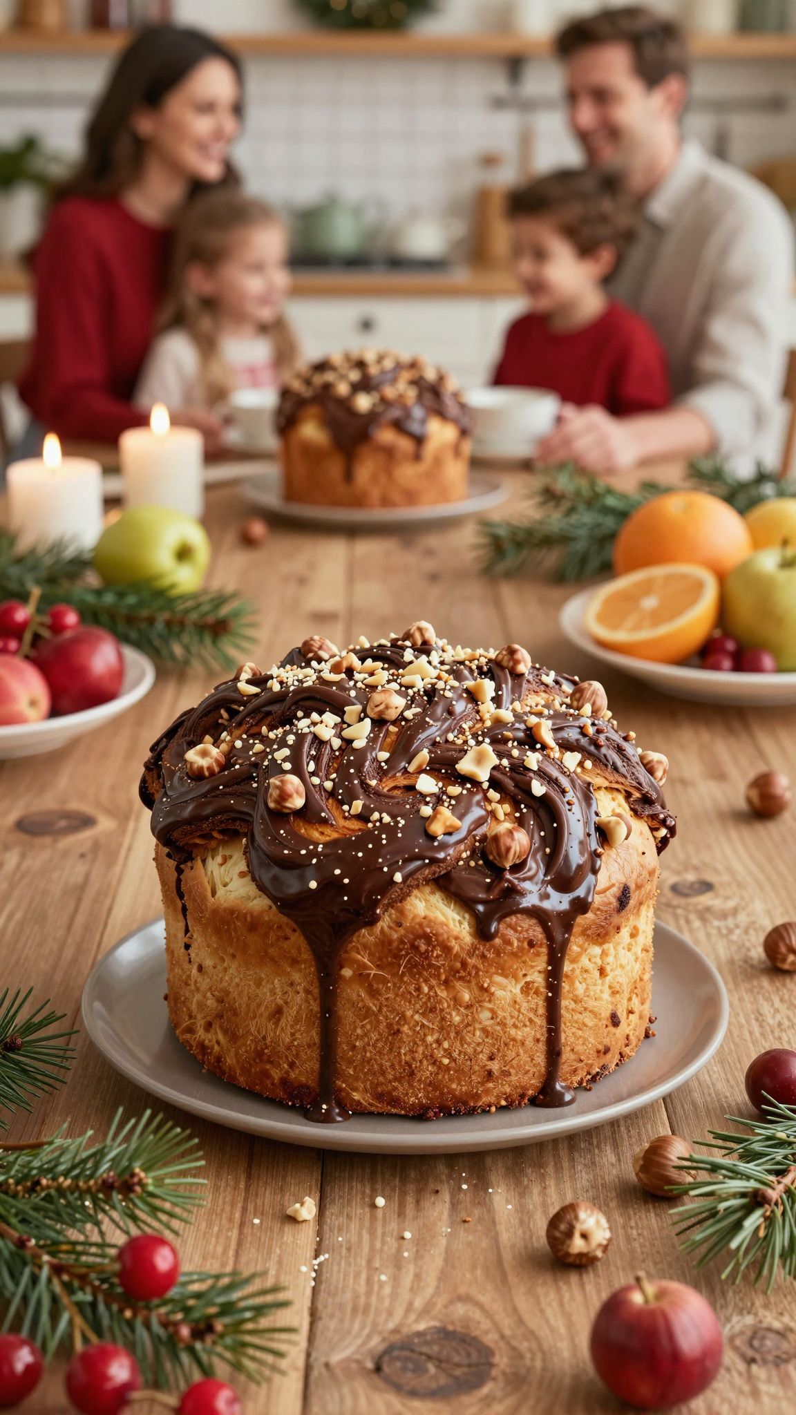 A csokoládés-mogyorós babka tökéletes ünnepi desszert választás!