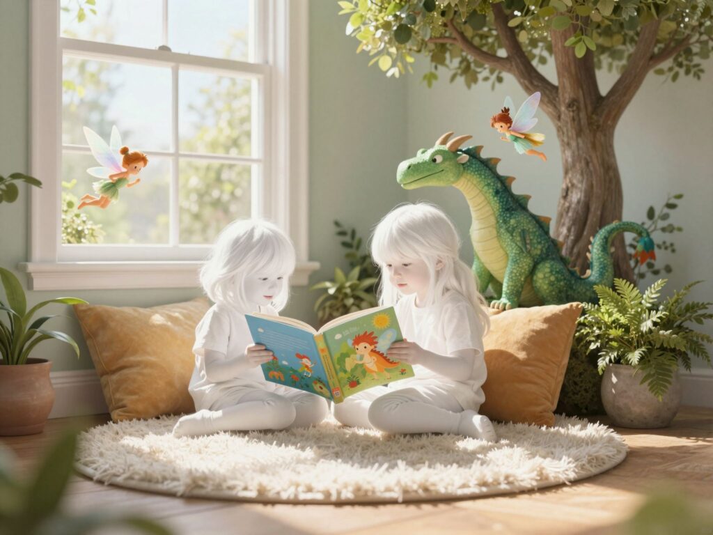 Repülj a mesék szárnyán: a közös olvasás fontossága a gyermeki fantázia fejlesztésében