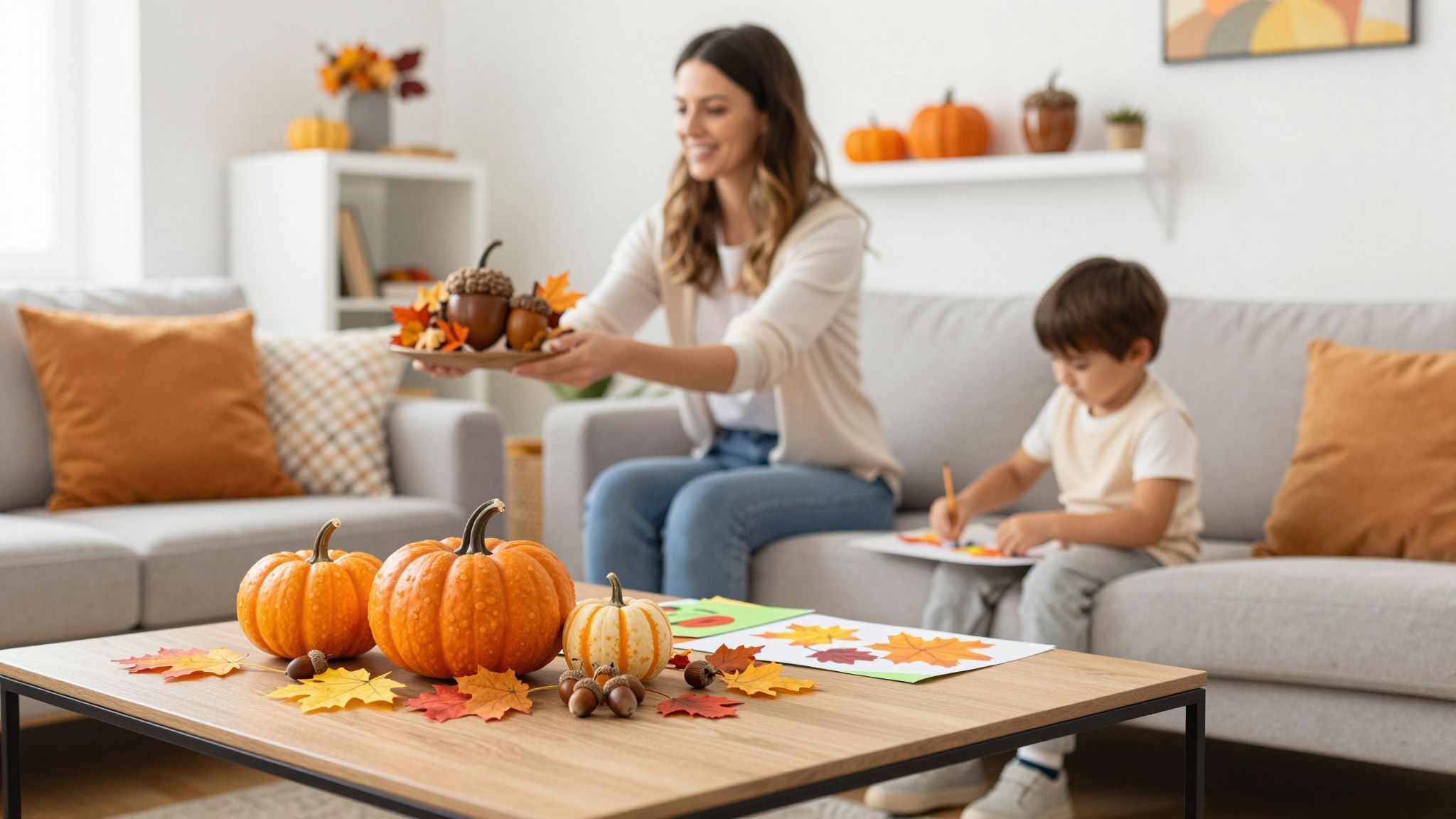 Makkokkal díszítsd az őszi asztali kompozíciókat!