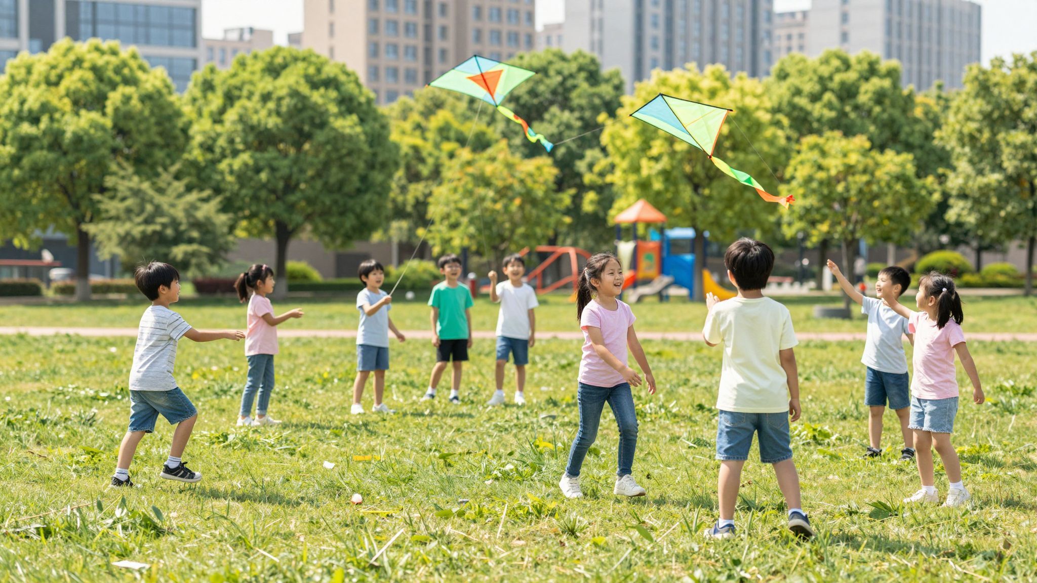 A közösségi élmények erősítik a gyerekek társadalmi kapcsolatait.