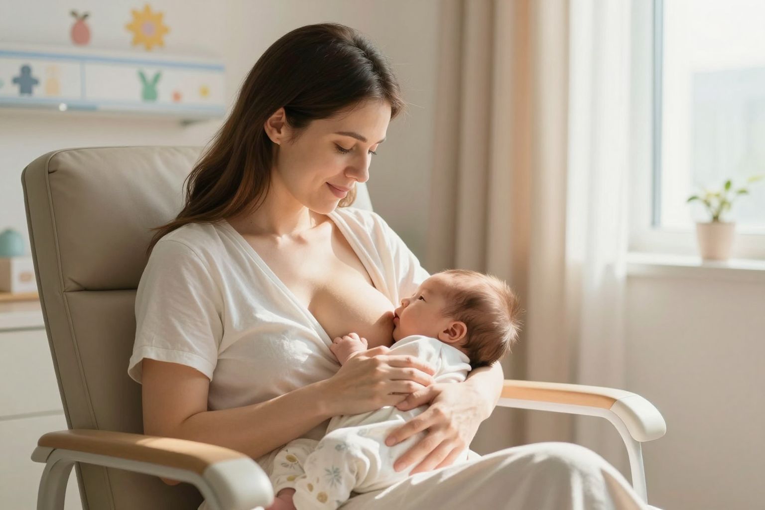 A szoptatás korai kezdete császármetszés után is támogatható.